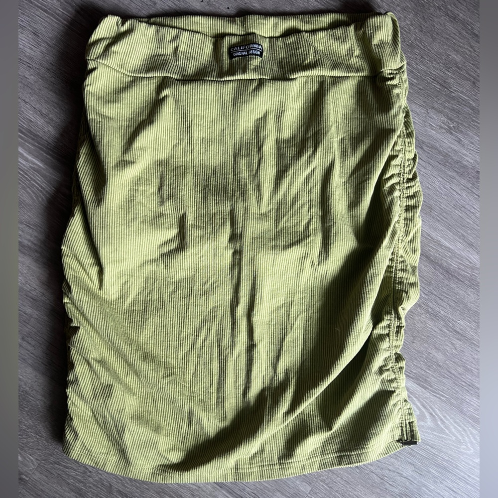SHEIN Light Green Mini Skirt
